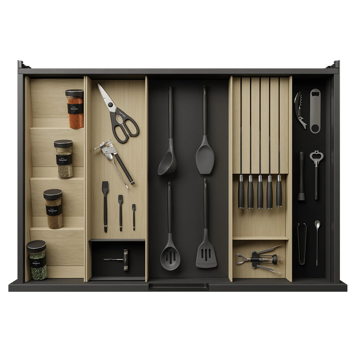 33" Accessory drawer organizer - Fabiana