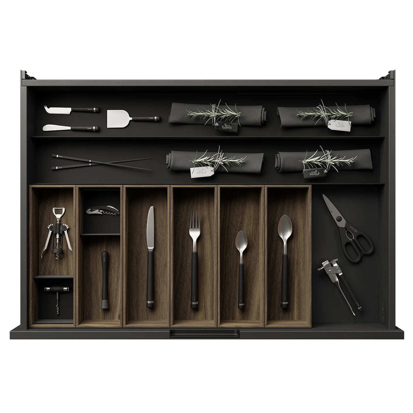 33" Cutlery drawer organizer - Rose Marie