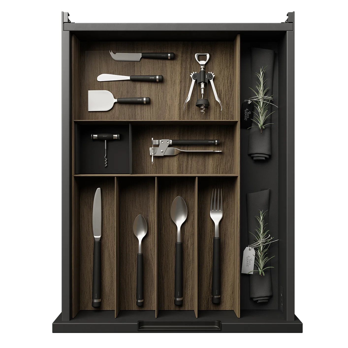 18" Cutlery drawer organizer - Victoria