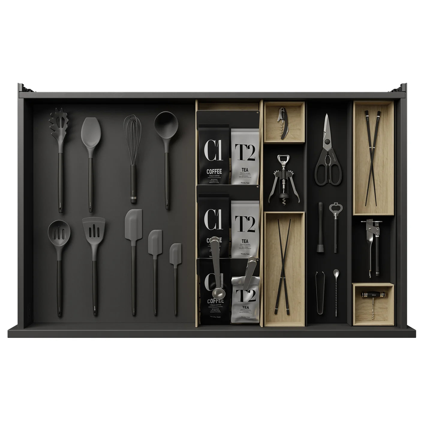 36" Accessory drawer organizer - Laetitia