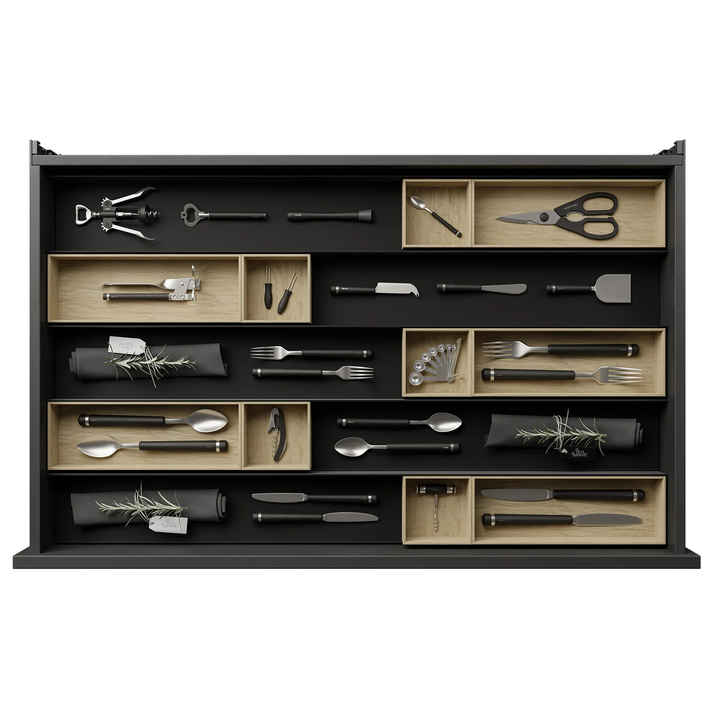 36" Cutlery drawer organizer - Elizabeth