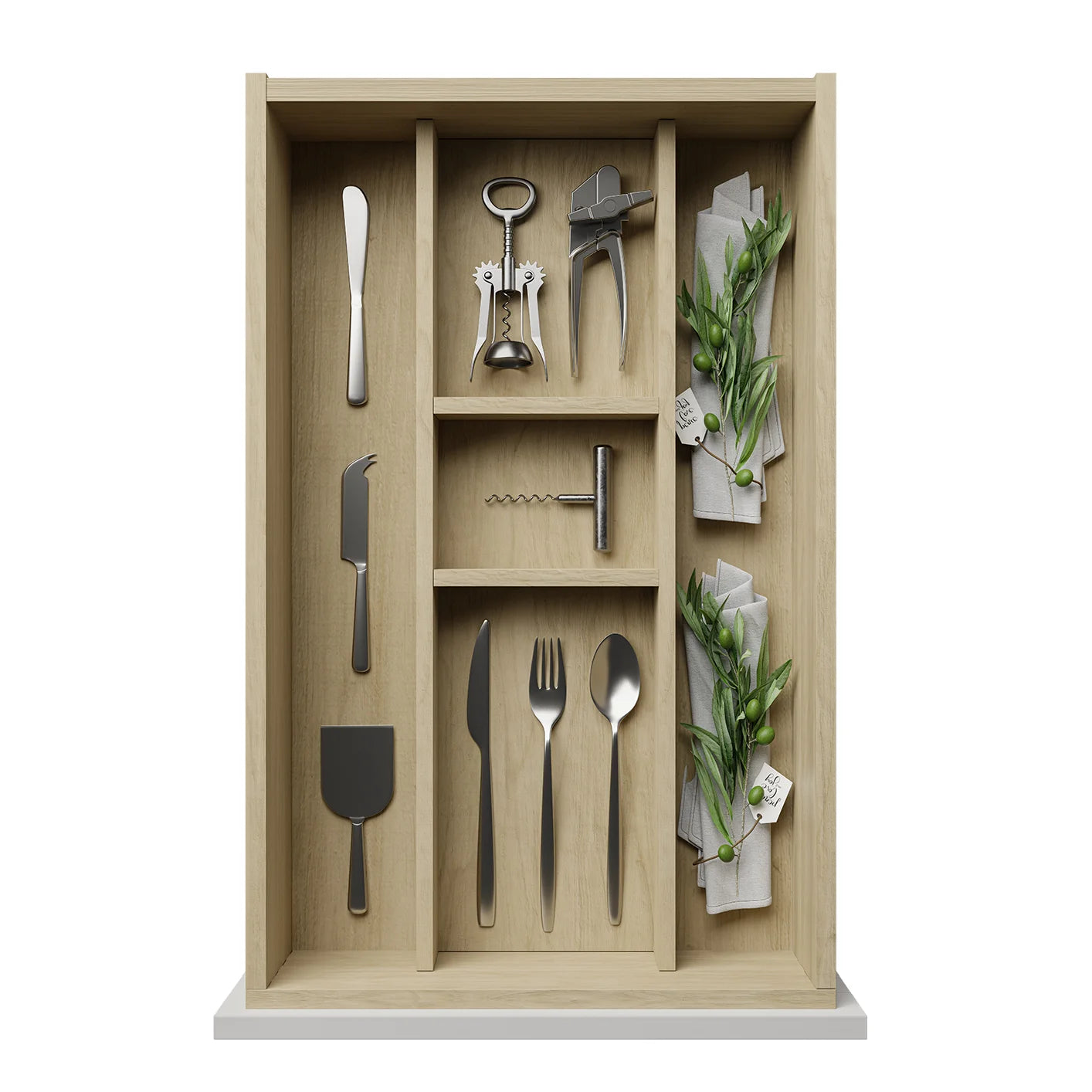 15" Cutlery drawer organizer - Hudson Kit