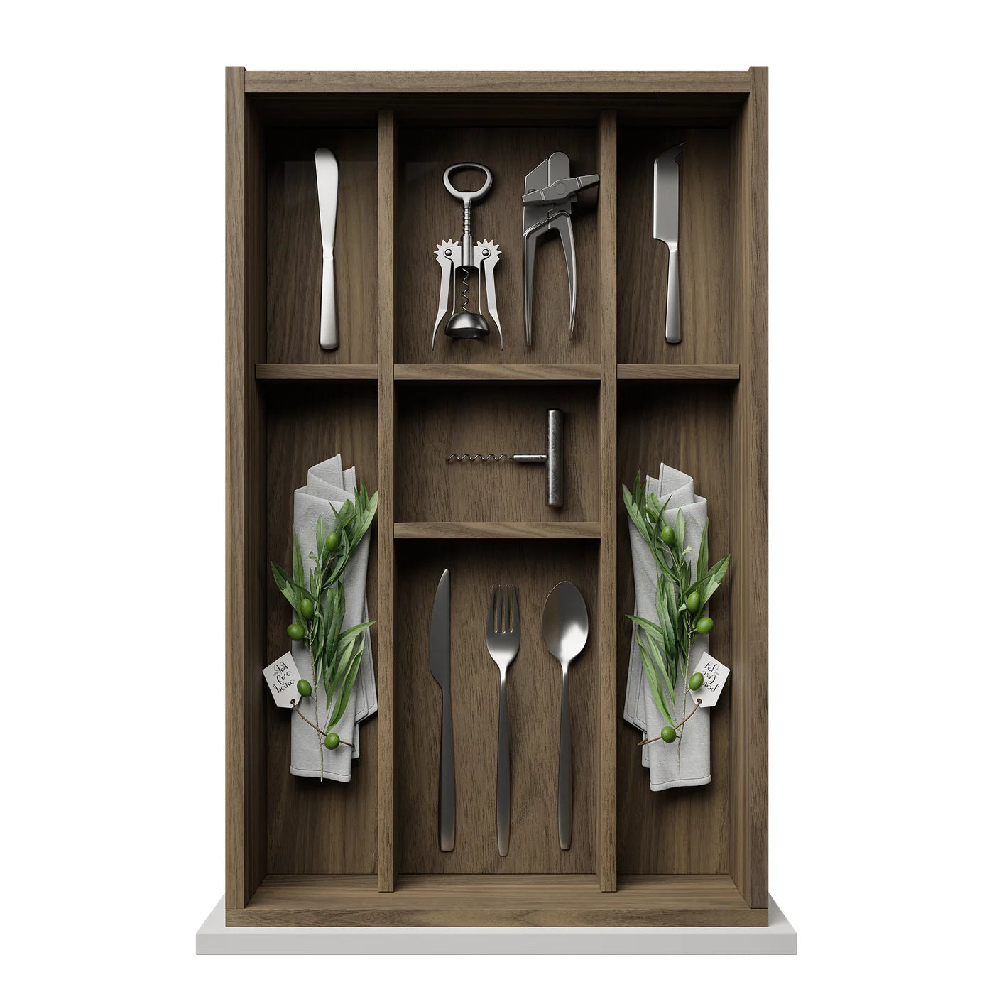 15" Cutlery drawer organizer - Hudson Kit