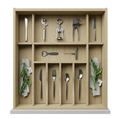 21" Cutlery drawer organizer - Nikola Kit
